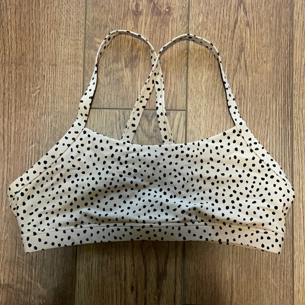 SD X WF speckle sports bra